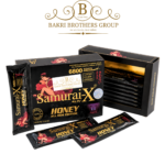 Samurai-X 6800 Black Honey Sachets | All New Edition | 5 Days Formula | 12 Sachets per Box | Case of 12 Boxes